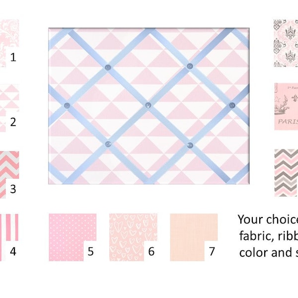 Fabric Memo Board Etsy