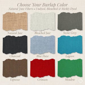 Natural Burlap French Memo Board | Farmhouse Bulletin Board | Photo Display | Kitchen Command Center | Handmade Wall Organizer image 5