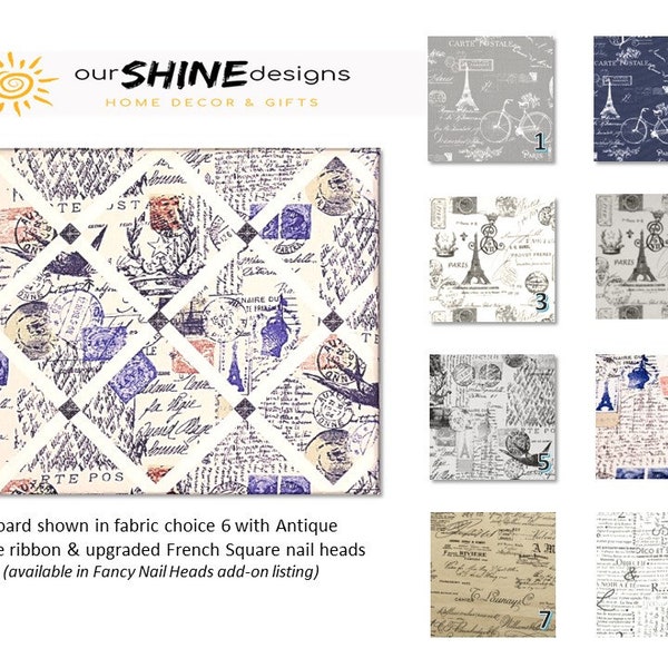 French Memo Board Etsy