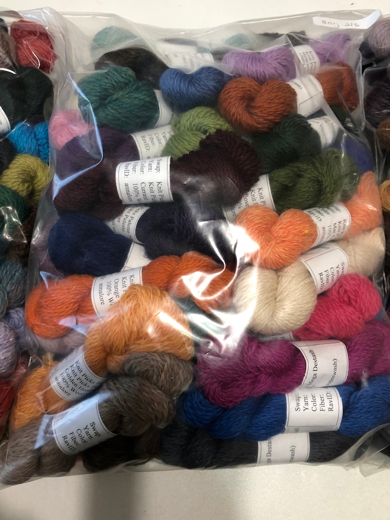 Mini Skeins Knit Picks Palette 150 Color Sampler 10 Grams Etsy