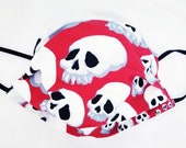 Skulls fabric mask
