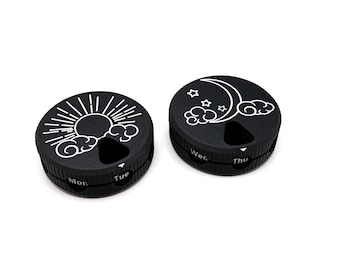 7-Day Magnetic Pill Organizer – Day & Night | Secure Travel Pill Box