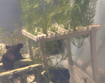 Aquarium Pergola | Freshwater Shrimp & Fish Hide | Minimalist Aquascape Decor | DAKUMORI