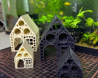 Acuario - Escondite para camarones y peces - Voronoi / Prechtech3D