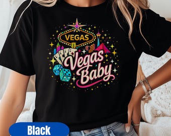 Vegas T-Shirt, Vintage Las Vegas, Vegas Shirt, Las Vegas Shirt, Casino Shirt, Nevada Shirt, Party Shirt, Fun T-Shirt, Vacation Shirt, Gift