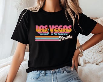 Vegas Shirt, Las Vegas Shirt, Nevada Shirt, Retro Shirt, Travel Shirt, Unisex Shirt, Streetwear Shirt, Retro Style Shirt, Vacation Shirt