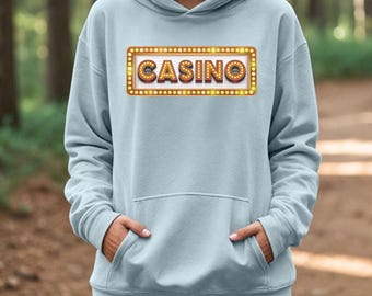 Vintage Las Vegas Casino Marquee Hoodie | Gambling Gift