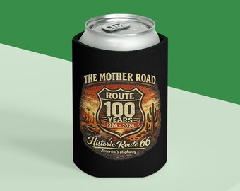 Nevera portátil Route 66 100 Years, Nevera portátil histórica Route 66 Vintage, Nevera portátil Route 66, Nevera portátil Route 66 Classic, Nevera portátil de viaje