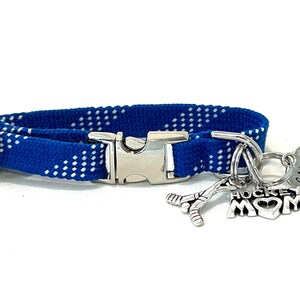 Hockey lace dog collar shop