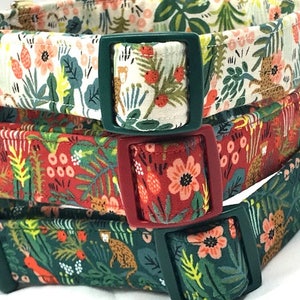 Rifle Paper Co Dog Collar for Boy Girl - Jungle Prints