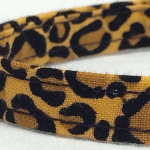 Cat Collar for Boy, Girl - Brown Leopard Print - Breakaway