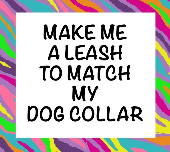 Custom Dog Leash - Pick Your Fabric