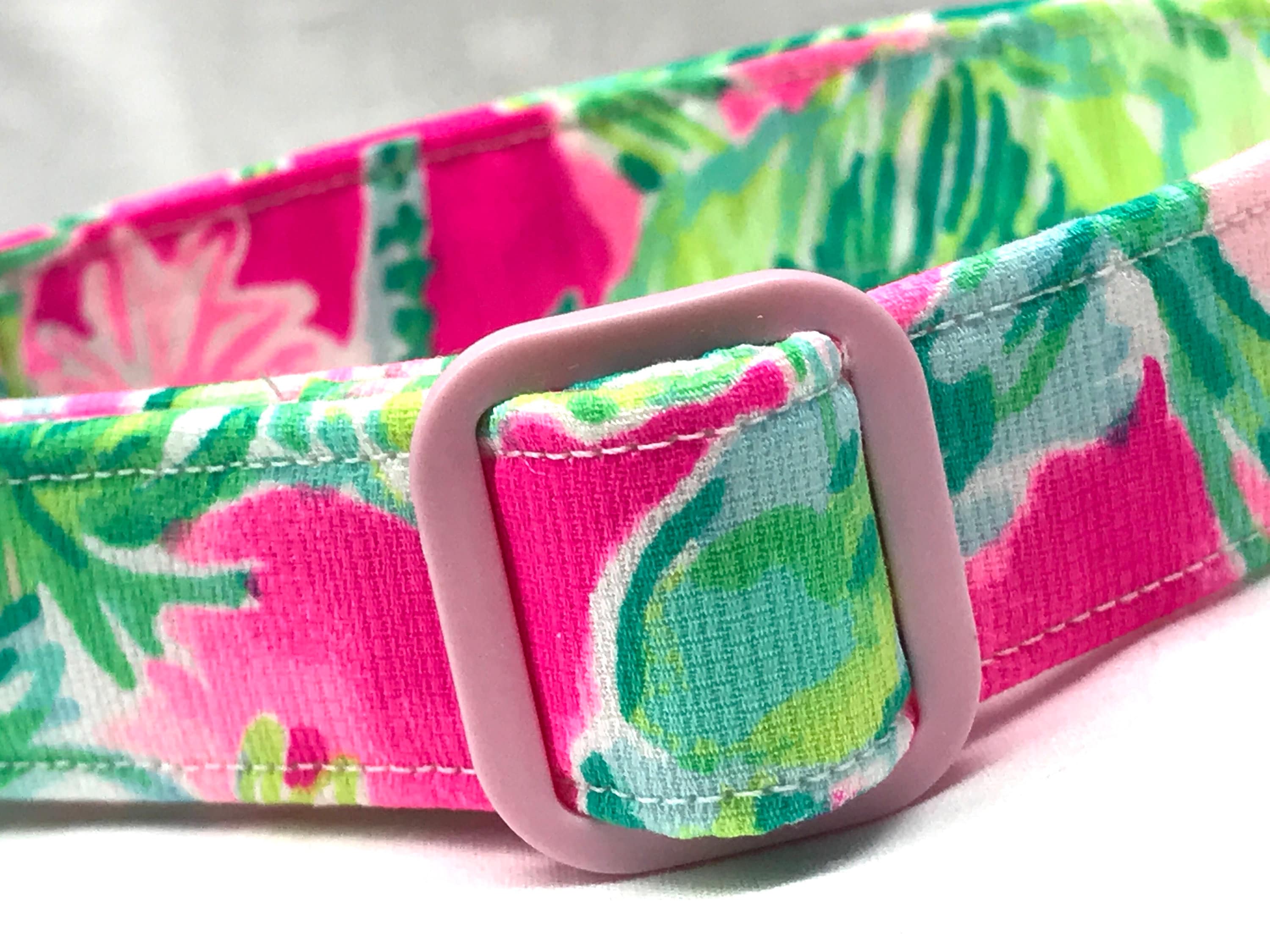 Lilly Pulitzer Dog Collar Catty Shack Pink Dog Collar for | Etsy