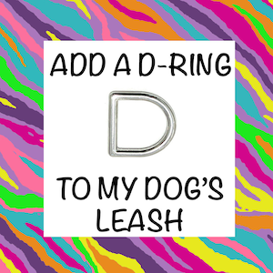 ADD a D-Ring to Your Dog's Leash