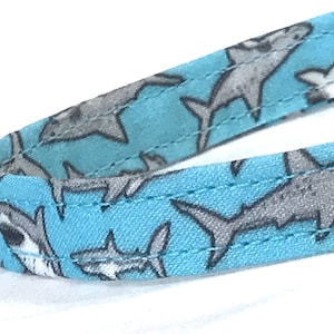 Aqua Shark Cat Collar for Girl, Boy - Breakaway