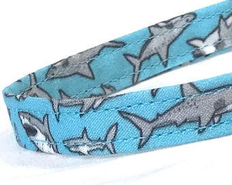Aqua Shark Cat Collar for Girl, Boy - Breakaway