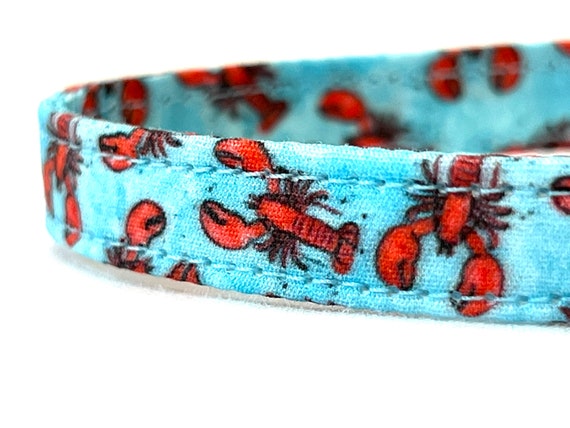 Summer Beach Cat Collar for Girl, Boy - Lobsters