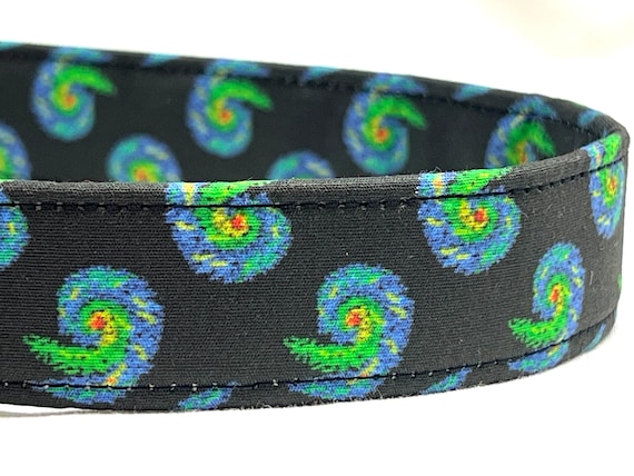 Hurricane Radar Dog Collar for Boy, Girl - Storm Chaser - Weather Geek