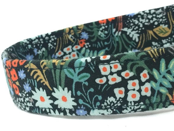 Rifle Paper Co Dog Collar For Boy, Girl - Green Floral