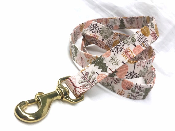 Fall Leash for Girl Boy - Autumn Trees - 4 ft, 5 ft, 6 ft