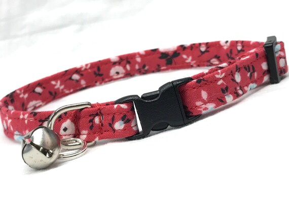 floral cat collar