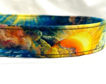 Stormy Sky Dog Collar for Boy, Girl - Storm Clouds- Weather Geek