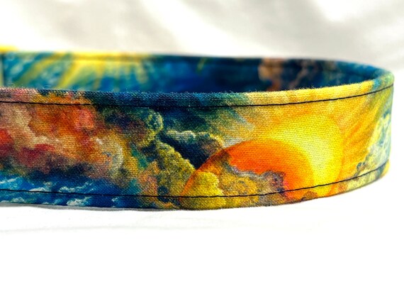 Stormy Sky Dog Collar for Boy, Girl - Storm Clouds- Weather Geek