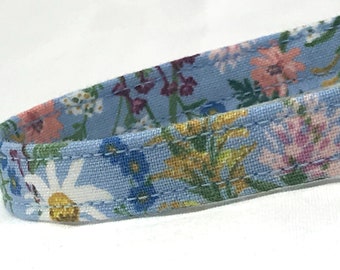 Rifle Paper Co Cat Collar - Blue Wildflowers - Breakaway