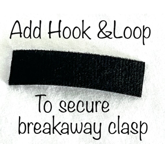 Removable Hook and Loop Strip for My Dog's Breakaway Collar