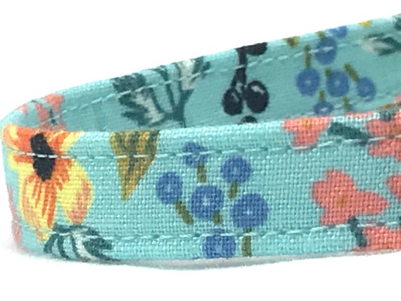 Rifle Paper Co. Breakaway Cat Collar - Herb Garden Mint