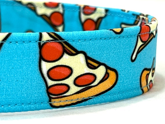 Fun Dog Collar for Boy, Girl - Pepperoni Pizza