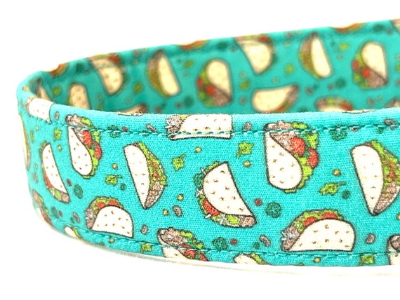 Tacos Dog Collar for Boy, Girl - Gift for Pet, Foodie
