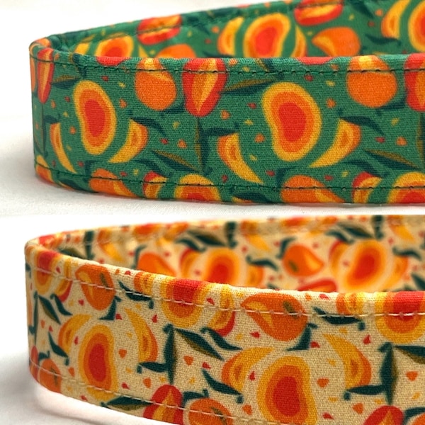 Mango Dog Collar Etsy