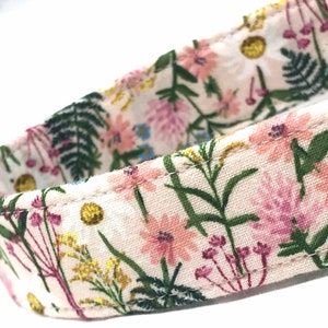 Rifle Paper Co. Dog Collar - Pink Wildflowers