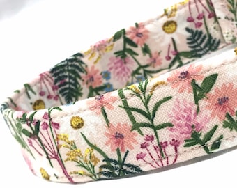 Rifle Paper Co. Dog Collar - Pink Wildflowers