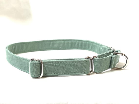 Hemp Classic Martingale Dog Collar - 23 Colors - Durable Hemp Fabric