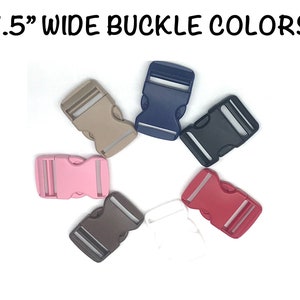 Personalized Dog Collar for Girl, Boy Engraved ID Tag Pleather Name Patch 1.5, 1, 3/4, 5/8 image 10