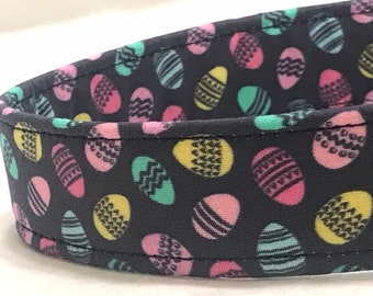 Easter Dog Collar for Boy Girl - Colorful Easter Eggs