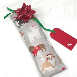 ADD-ON: Wrap My Gift With Dog Christmas Wrapping Paper