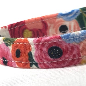 Rifle Paper Co. Cat Collar with Bell - Garden Party Red - Breakaway