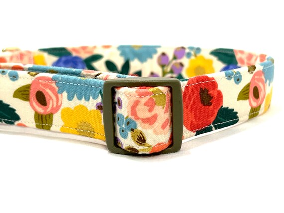 Rifle Paper Co. Dog Collar - Cream Vintage Garden