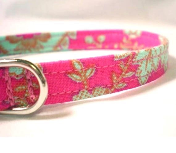 Hot Pink Cat Collar for Girl - Jennifer Paganelli - Breakaway