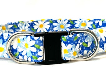 Daisy Dog Collar, Breakaway Buckle, Safety Collar