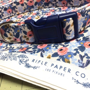 Rifle Paper Co. Dog Collar for Boy Girl Le Fleurs 11 Colors image 3