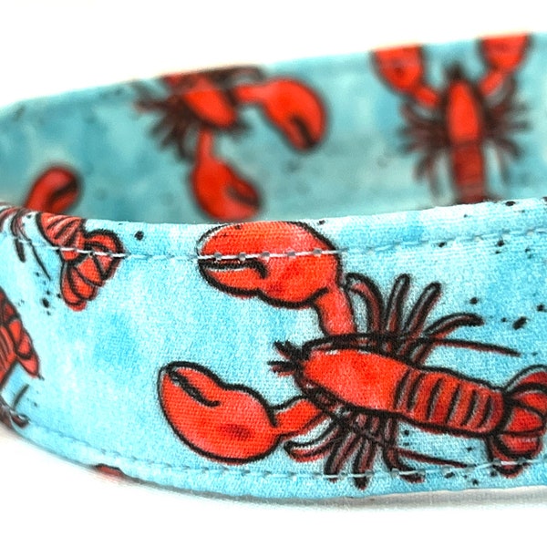 Summer Beach Dog Collar for Boy Girl- Lobsters