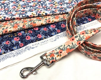 Rifle Paper Co. Dog Leash - Pick Your Fabric