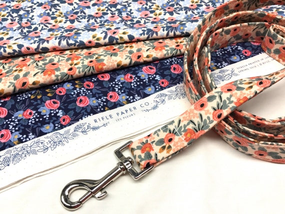 Rifle Paper Co. Dog Leash - Pick Your Fabric