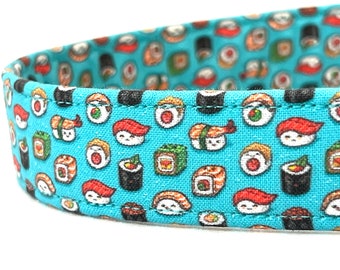 Kawaii Sushi Dog Collar, Foodie Pet Gift