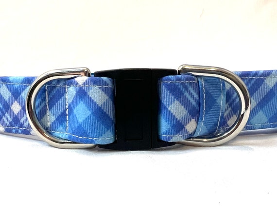 BREAKAWAY Dog Collar for Boy, Girl - Safety - Tropical Plaid
