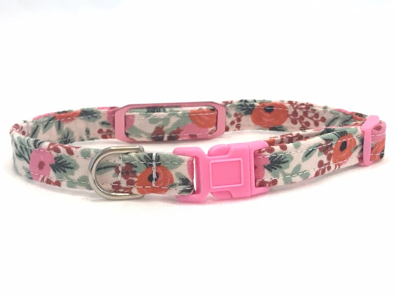 Personalized Breakaway Cat Collar Rifle Paper Co Slideon Etsy